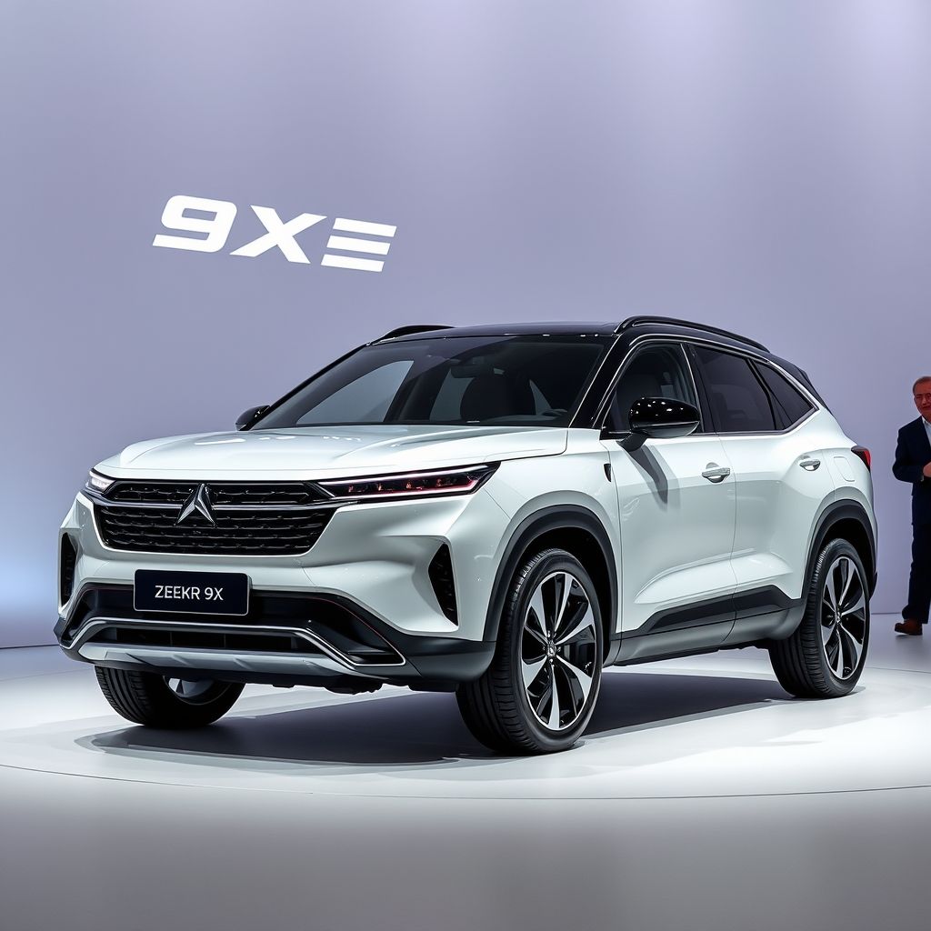 Zeekr 9X รถ SUV สุดหรู สเปกแน่น ชาร์จไว วิ่งไกล เตรียมเปิดตัวในงาน Shanghai Auto Show 2025